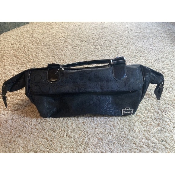 Caboodles Handbags - CABOODLES Envy Black Makeup Cosmetics Travel Case Doctors Tote Handbag Organizer